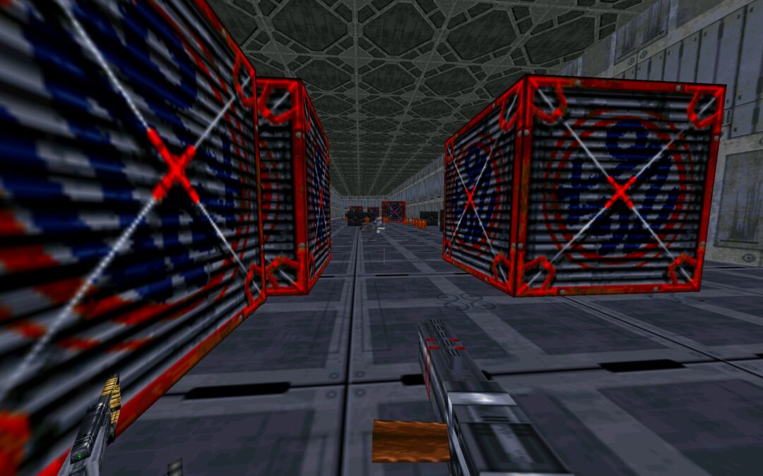 Hallway Of Crates