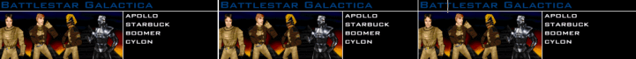 Battlestar Galactica  Skin Pack